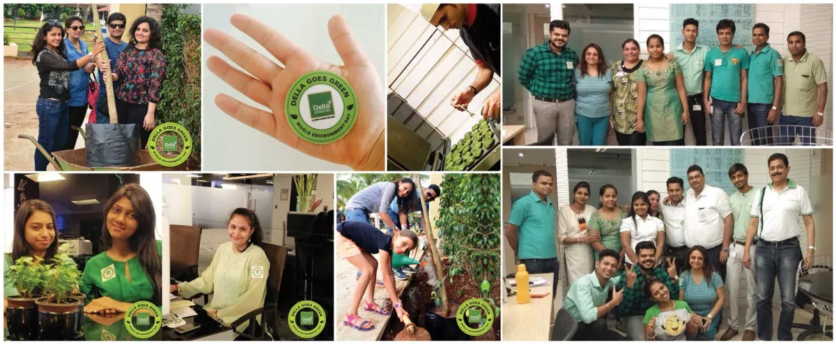 Della goes green on World Environment Day